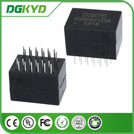 Módulos do transformador dos ethernet da giga byte Cat6 do mergulho 100/1000 de KG2401DR, 24 pinos