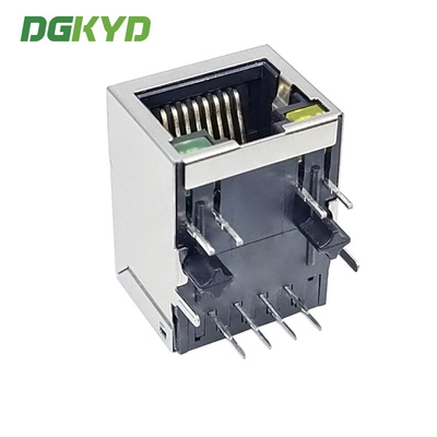 KRJ-125GYNL RJ45 100M Integrated Filter Network Connector 8PIN With Light And Shield