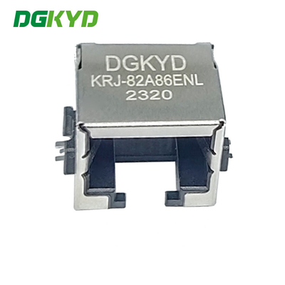 KRJ-82A86ENL RJ45 SMD Network Port Socket Without Filter Modular Block Interface