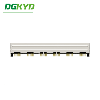 DGKYD561688GWA1D9Y1022 Metal Shielded RJ45 Multiple Port Connectors Ethernet Interface