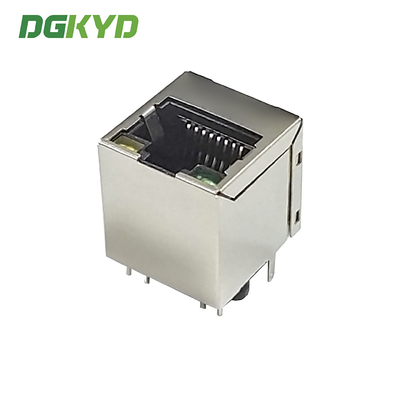 180 Degree Inline Connector 100M Filtering RJ45 Vertical Interface DGKYD511B002AC2A8D