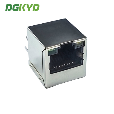 180 Degree Inline Connector 100M Filtering RJ45 Vertical Interface DGKYD511B002AC2A8D