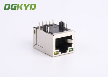 KRJ-H009GYNL Gigabit Network Jack Rj45 Keystone Module Single Port With LEDs