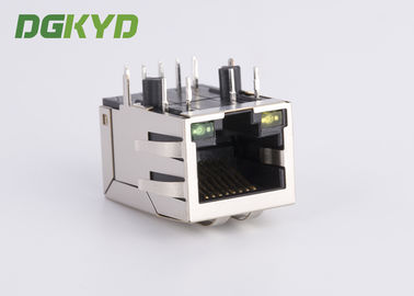 100 BASE CAT5 POE+ RJ45 Connector With Magnetics Pcb Mount FOR Fiber Optic