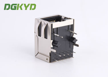 100 BASE CAT5 POE+ RJ45 Connector With Magnetics Pcb Mount FOR Fiber Optic