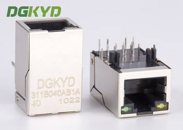 100BASE Magnetics Modular jack RJ45 Ethernet Port with discrete transformer