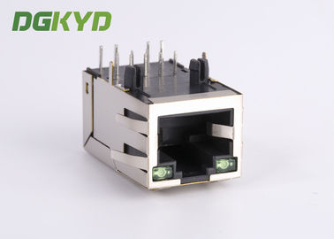 Ethernet Port Integrated RJ45 Network Connectors 8 pin 25.4mm tab up for smart home