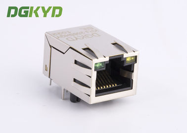 10/100 BASE Single Port RJ45 Magnetics Connector Ethernet Modular Jack Customized
