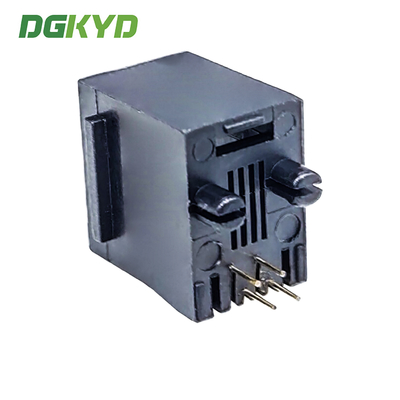 RJ11 Jack With Ear Interface Connector, Ethernet Socket, G/Fu Socket DGKYD5222E1144IWA1DY1