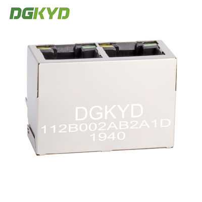 RJ45 Connector 1X2 Network Interface 8p8c Network Port Socket With Filter DGKYD112B002AB2A1D