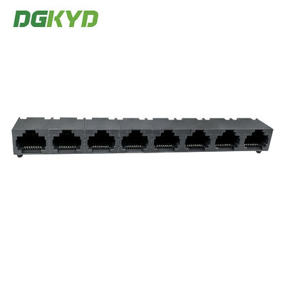 RJ45 1X8 8P8C all plastic lightless connector network port socket DGKYD561888IWA1DY1022
