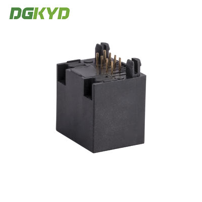RJ45 vertical network interface 8P8C all plastic network socket DGKYD52T1188IWA1DY1008