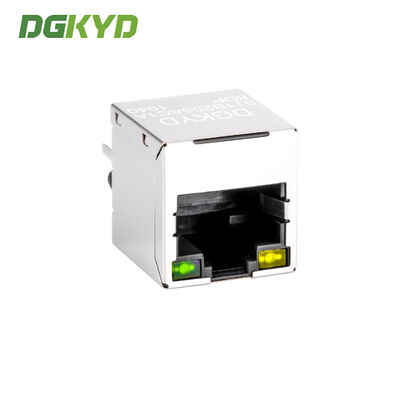 100Mbps RJ45 Connector 180-Degree Vertical Ethernet Port with PoE Direct Insertion DGKYD511B205AC1A8DP