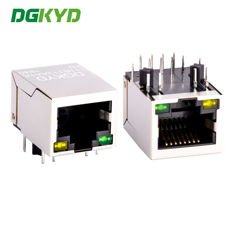 RJ45 network interface integrated 100Mbps filter network port socket horizontal DGKYD111B113AA1D