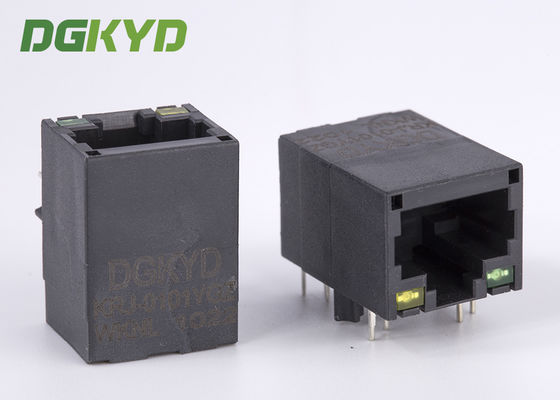 Conector 10/100 modular BAIXO da rede RJ45 de IEEE802.3u com poder sobre ethernet