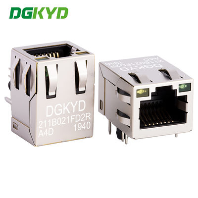 Conector RJ45 TAB-UP 100Mbps soquete de rede de interface de filtragem DGKYD211B021FD2RA4D