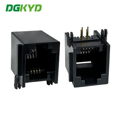 Conector RJ11 6P4C sem luz e porta de rede filtro soquete DGKYD5523E1164IWA1DY1