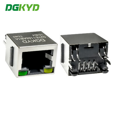 Interface de rede vertical RJ45 inserção direta com conector de iluminação e blindagem DGKYD52TE1188AB1A1DB4