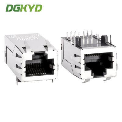 Conector RJ45 com fonte de alimentação POE, filtro integrado de gigabit com blindagem DGKYD411Q117HWA1DP