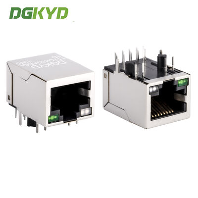 Conector RJ45 Gigabit com Transformador Integrado e Filtro Ethernet Tomada RJ45